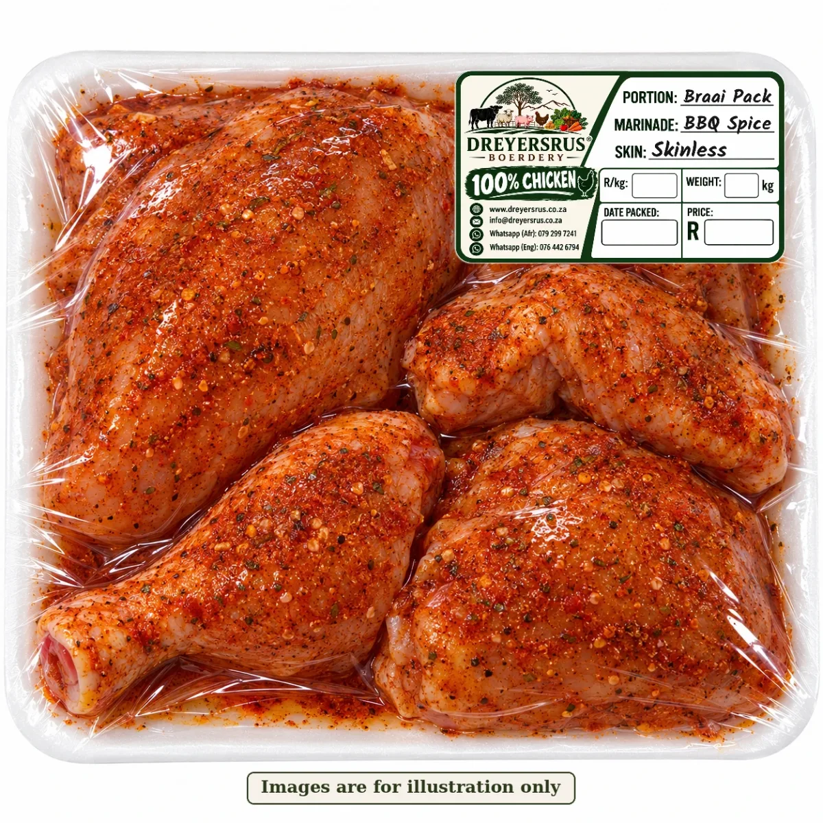 Spiced Skinless Braai Pack — BBQ Spice