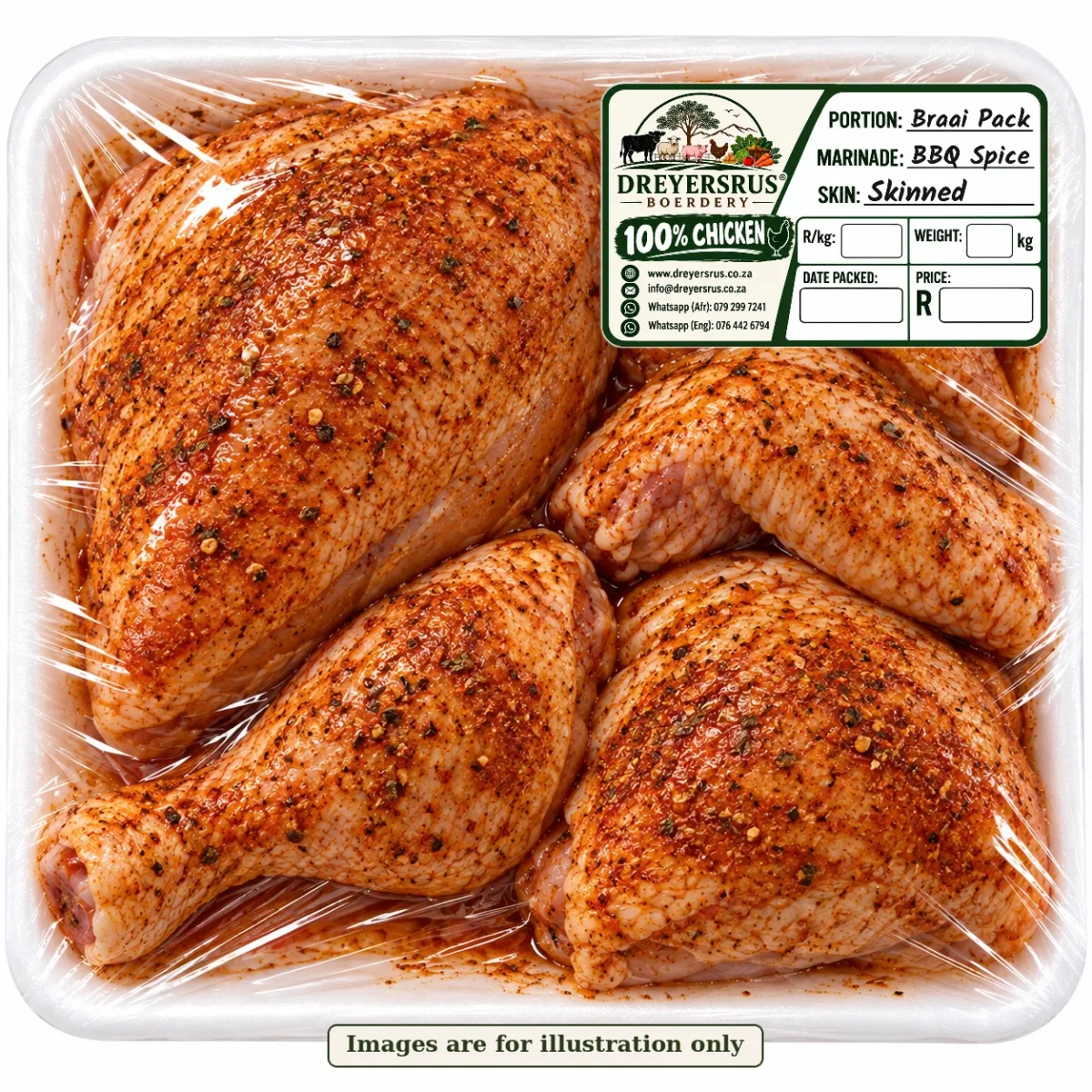 Spiced Skinned Braai Pack — BBQ Spice
