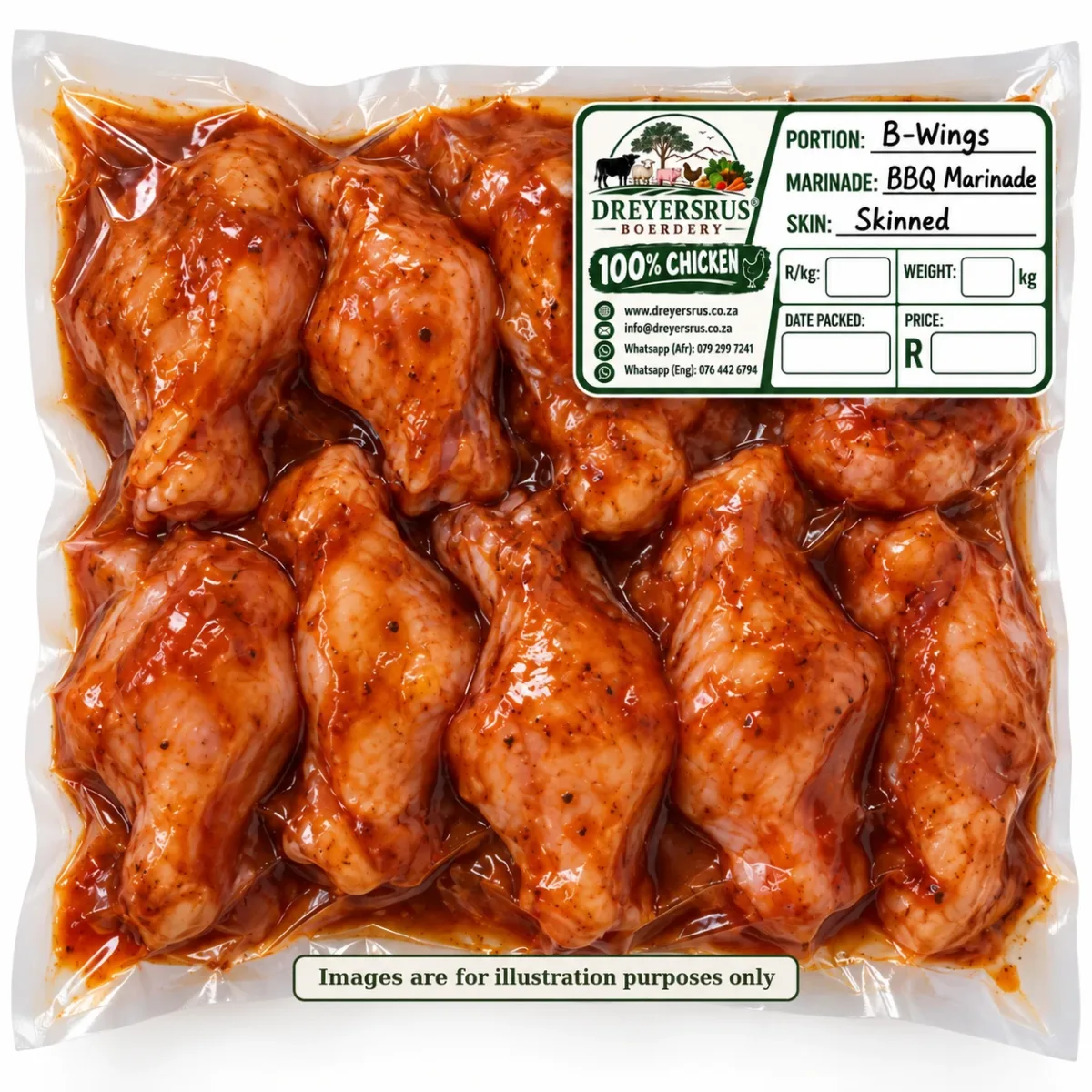 Marinated Chicken Buffalo Wings — BBQ Marinade