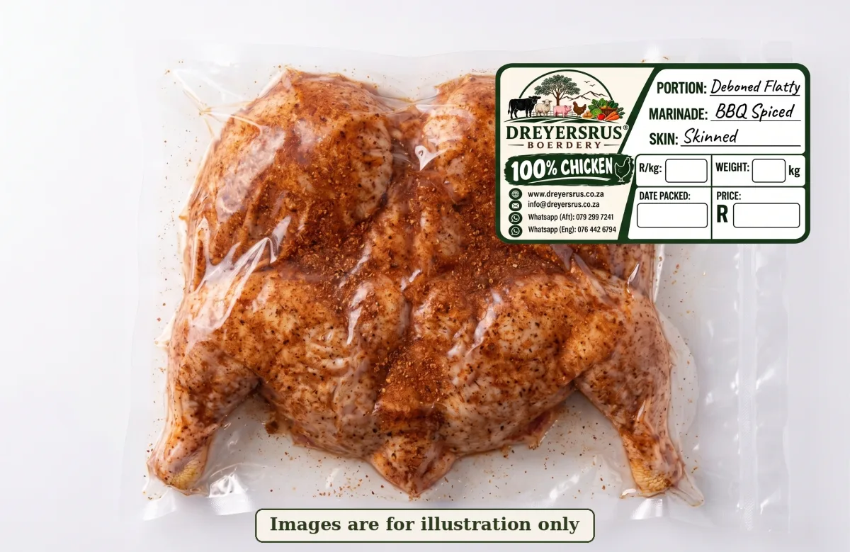Spiced Deboned Chicken — BBQ Spice