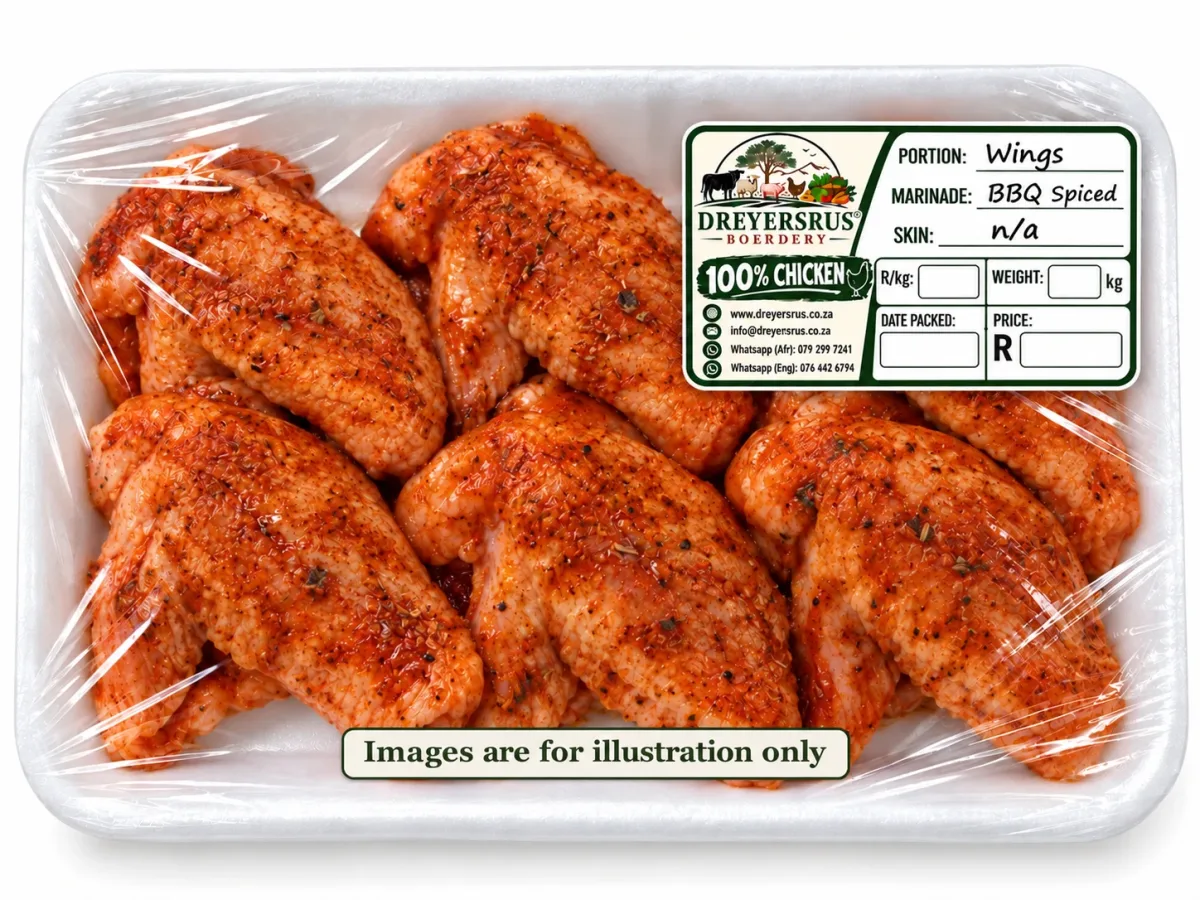 Spiced Chicken Wings — BBQ Spice